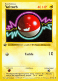 Voltorb 67/102 Base Set English Pokémon card