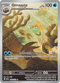Omanyte 180/165 151 English Pokémon card