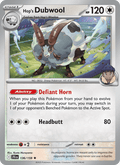 Hop's Dubwool 136/159 Journey Together English Pokémon card