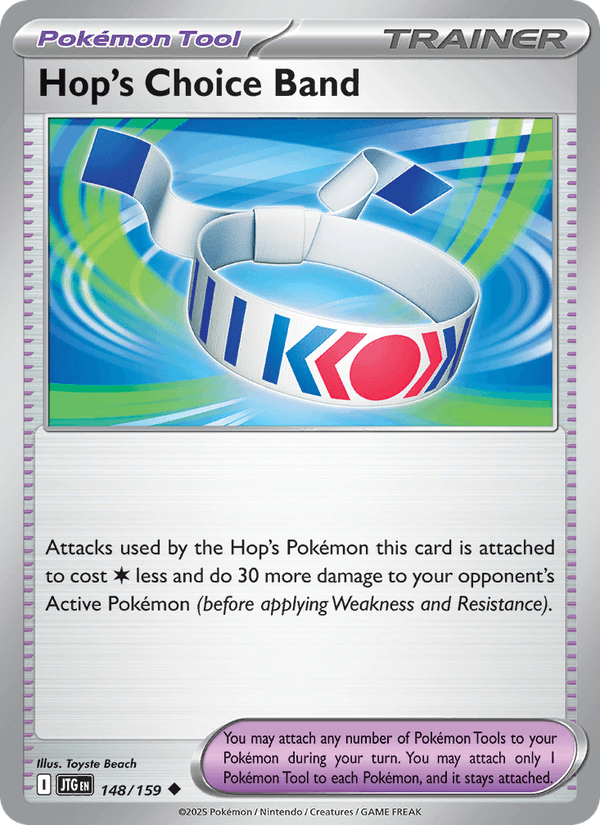 Hop's Choice Band 148/159 Journey Together English Pokémon card
