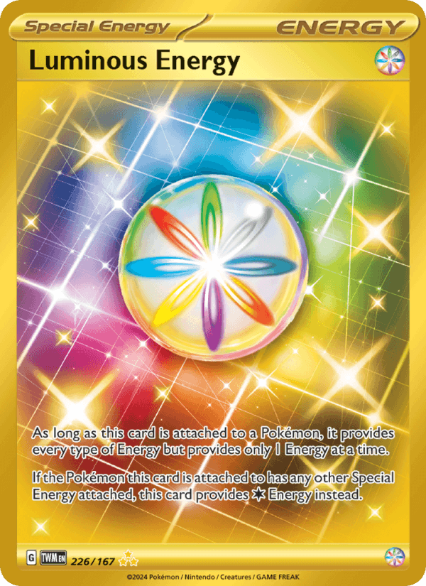 Luminous Energy 226/167 Twilight Masquerade English Pokémon card