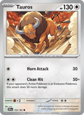 Tauros 152/182 Destined Rivals English Pokémon card