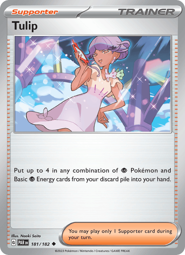 Tulip 181/182 Paradox Rift English Pokémon card