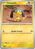 Helioptile 52/132 Mega Evolution English Pokémon card