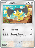 Helioptile 154/191 Surging Sparks English Pokémon card