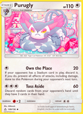 Purugly 109/156 Ultra Prism English Pokémon card