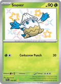 Snover 100/91 Paldean Fates English Pokémon card