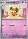Whimsicott 35/91 Paldean Fates English Pokémon card