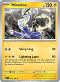 Miraidon 80/198 Scarlet & Violet English Pokémon card