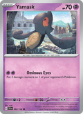 Yamask 62/142 Stellar Crown English Pokémon card