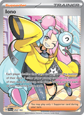 Iono 254/193 Paldea Evolved English Pokémon card
