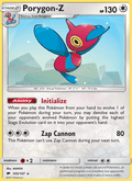 Porygon-Z 105/147 Burning Shadows English Pokémon card