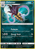 Malamar 90/147 Burning Shadows English Pokémon card