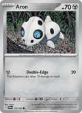 Aron 120/167 Twilight Masquerade English Pokémon card