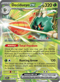Decidueye ex 15/197 Obsidian Flames English Pokémon card