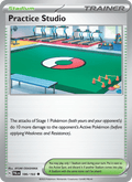 Practice Studio 186/193 Paldea Evolved English Pokémon card