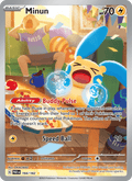Minun 194/182 Paradox Rift English Pokémon card