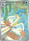 Simipour 102/86 Black Bolt English Pokémon card