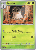 Spewpa 6/191 Surging Sparks English Pokémon card