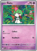 Ralts 58/132 Mega Evolution English Pokémon card
