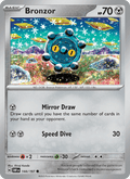 Bronzor 144/197 Obsidian Flames English Pokémon card