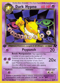 Dark Hypno 26/82 Team Rocket English Pokémon card
