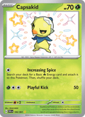 Capsakid 106/91 Paldean Fates English Pokémon card
