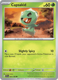 Capsakid 27/198 Scarlet & Violet English Pokémon card
