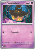 Pumpkaboo 40/86 Chaos Rising English Pokémon card