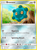 Bronzor 86/156 Ultra Prism English Pokémon card