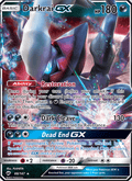 Darkrai GX 88/147 Burning Shadows English Pokémon card
