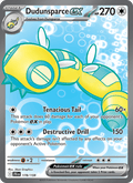 Dudunsparce ex 178/159 Journey Together English Pokémon card