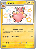 Pawmo 143/91 Paldean Fates English Pokémon card