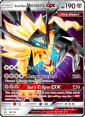 Dusk Mane Necrozma GX 90/156 Ultra Prism English Pokémon card
