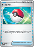 Poké Ball 185/198 Scarlet & Violet English Pokémon card