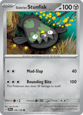 Galarian Stunfisk 106/159 Journey Together English Pokémon card