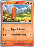 Charmander 7/91 Paldean Fates English Pokémon card