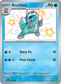 Arctibax 129/91 Paldean Fates English Pokémon card
