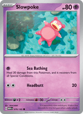 Slowpoke 79/165 151 English Pokémon card
