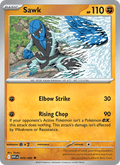 Sawk 49/86 White Flare English Pokémon card