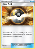 Ultra Ball 135/149 Sun & Moon Base Set English Pokémon card