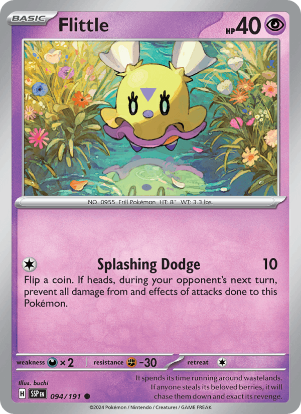Flittle 94/191 Surging Sparks English Pokémon card