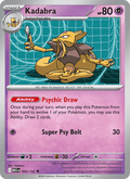 Kadabra 55/132 Mega Evolution English Pokémon card