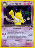 Dark Hypno 9/82 Team Rocket English Pokémon card