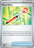 Roto-Stick 127/131 Prismatic Evolutions English Pokémon card