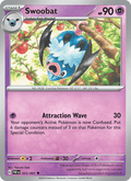 Swoobat 33/91 Paldean Fates English Pokémon card