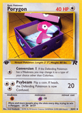 Porygon 48/82 Team Rocket English Pokémon card