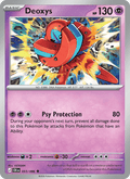 Deoxys 33/86 Chaos Rising English Pokémon card