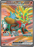 Gouging Fire ex 188/162 Temporal Forces English Pokémon card