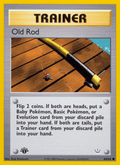 Old Rod 64 Neo Revelation English Pokemon card